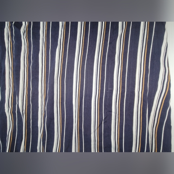 NWT - Soprano Womens Black White Striped Cold Shoulder Blouse, Sz XL - Picture 9 of 13